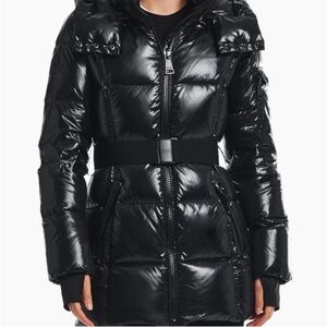 SAM. Soho (old version) Belted Women's Black Puffer Coat